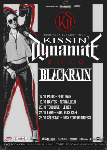 Kissin' Dynamite @ Le Ferrailleur - Nantes, France [19/10/2019]