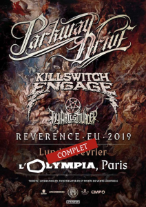 Parkway Drive @ L'Olympia - Paris, France [04/02/2019]