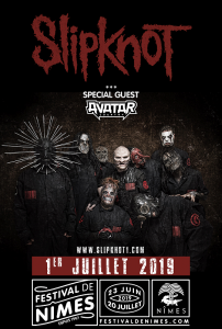 Slipknot @ Festival de Nîmes - Nîmes, France [01/07/2019]