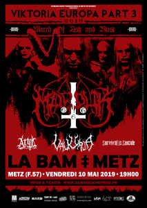 Marduk @ La Bam - Metz, Lorraine, France [10/05/2019]