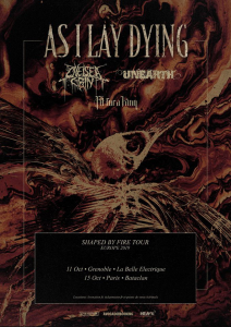 As I Lay Dying @ Le Bataclan - Paris, France [15/10/2019]