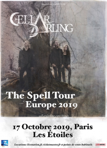 Cellar Darling @ Les Etoiles - Paris, France [17/10/2019]