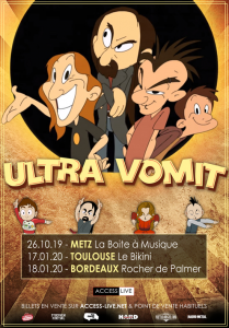 Ultra Vomit @ La Bam - Metz, France [26/10/2019]