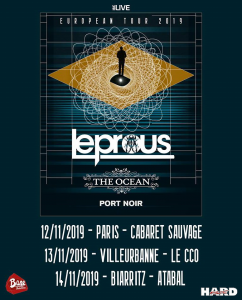 Leprous @ Le Cabaret Sauvage  - Paris, France [12/11/2019]
