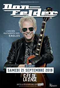 Don Felder @ Le Café de la Danse - Paris, France [21/09/2019]
