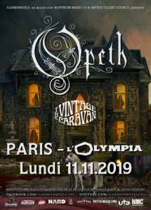 Opeth @ L'Olympia - Paris, France [11/11/2019]