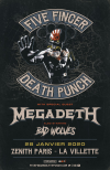 Five Finger Death Punch - 28/01/2020 19:00