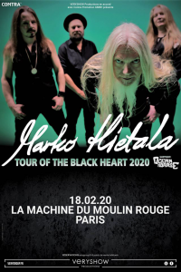Marko Hietala @ La Machine du Moulin-Rouge - Paris, France [18/02/2020]