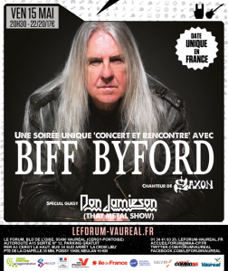 Biff Byford @ Le Forum - Vauréal, France [15/05/2020]