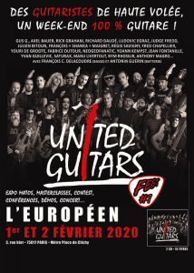 United Guitars Fest #1 @ L'Européen - Paris, France [01/02/2020]