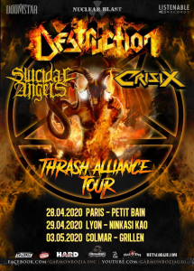 Destruction @ Le Ninkasi Gerland Kao - Lyon, France [29/04/2020]