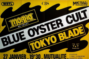 Blue Öyster Cult @ La Mutualité - Paris, France [27/01/1986]
