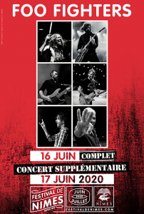 Foo Fighters @ Les Arènes - Nîmes, France [16/06/2020]