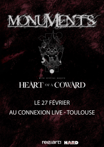 Monuments @ Le Connexion Live - Toulouse, France [27/02/2020]