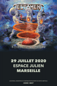 Testament @ L'Espace Julien - Marseille, France [29/07/2020]