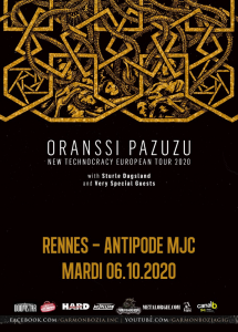 Oranssi Pazuzu @ L'Antipode - Rennes, France [06/10/2020]