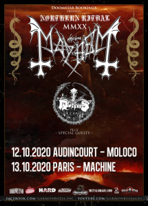 Mayhem @ Le Moloco - Audincourt, France [12/10/2020]