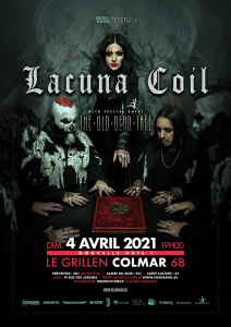 Lacuna Coil @ Le Grillen - Colmar, France [04/04/2021]