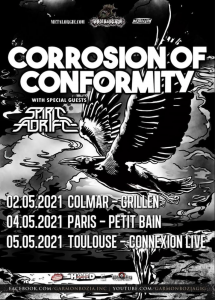 Corrosion Of Conformity @ Petit Bain - Paris, France [04/05/2021]
