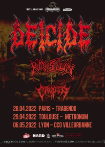 Deicide @ Le CCO - Villeurbanne, France [06/05/2022]