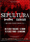 Sepultura - 15/11/2022 19:00