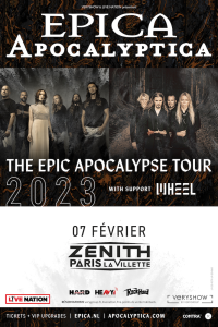 Epica & Apocalyptica @ Le Zénith - Paris, France [07/02/2023]