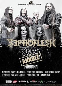 Septicflesh @ L'Alhambra - Paris, France [11/03/2022]