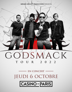 Godsmack @ Le Casino de Paris - Paris, France [06/10/2022]
