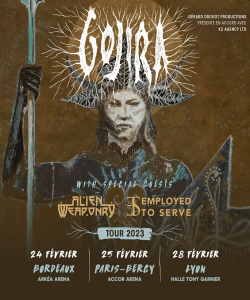 Gojira @ Arkea Arena - Floirac, France [24/02/2023]