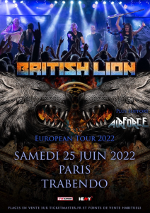 British Lion @ Le Trabendo - Paris, France [25/06/2022]