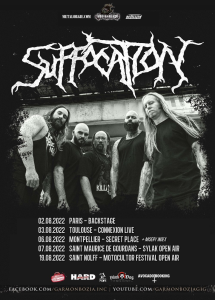 Suffocation @ Sylak Open Air - Saint Maurice de Gourdans, France [07/08/2022]