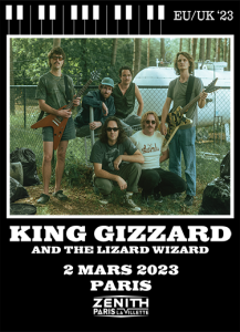 King Gizzard & The Lizard Wizard @ Le Zénith Paris-La Villette - Paris, France [02/03/2023]