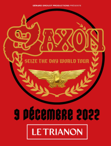 Saxon @ Le Trianon - Paris, France [09/12/2022]