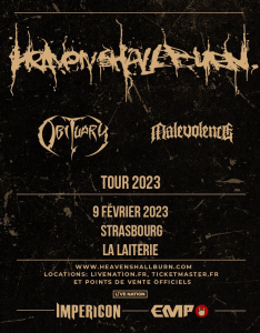 Heaven Shall Burn @ La Laiterie - Strasbourg, France [09/02/2023]
