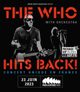 The Who @ La Défense Arena - Paris, France [23/06/2023]