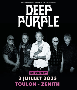 Deep Purple @ Le Zénith Oméga - Toulon, France [02/07/2023]