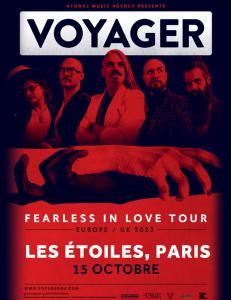 Voyager @ Les Etoiles - Paris, France [15/10/2023]
