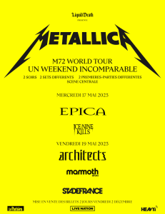Metallica @ Stade de France - Saint-Denis, France [19/05/2023]