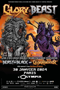 Gloryhammer & Beast In Black @ L'Olympia - Paris, France [30/01/2024]