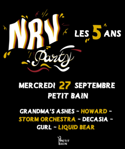 NRV Promotion 5e Anniversaire @ Petit Bain - Paris, France [27/09/2023]