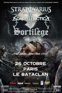Stratovarius / Sonata Arctica @ Le Bataclan - Paris, France [26/10/2023]