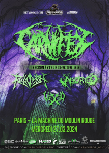 Carnifex @ La Machine du Moulin-Rouge - Paris, France [27/03/2024]