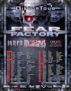 Fear Factory @ Le Rocher de Palmer - Cenon, France [14/11/2023]