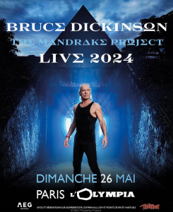 Bruce Dickinson @ L'Olympia - Paris, France [26/05/2024]