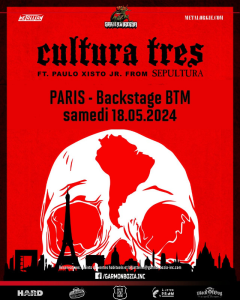 Cultura Tres @ Backstage By The Mill - Paris, France [18/05/2024]