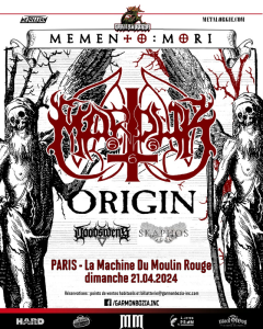 Marduk @ La Machine du Moulin-Rouge - Paris, France [21/04/2024]