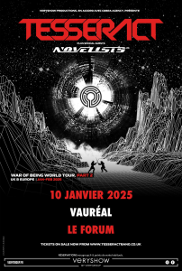 Tesseract @ Le Forum - Vauréal, France [10/01/2025]