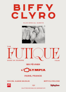 Biffy Clyro @ L'Olympia - Paris, France [01/02/2026]