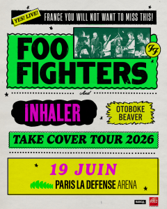 Foo Fighters @ La Défense Arena - Paris, France [19/06/2026]
