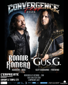 Ronnie Romero & Gus G. @ L'Empreinte - Savigny-le-Temple, France [07/10/2026]